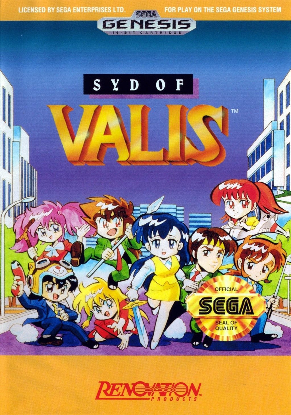Syd of Valis - (SG) SEGA Genesis [Pre-Owned] Video Games Renovation