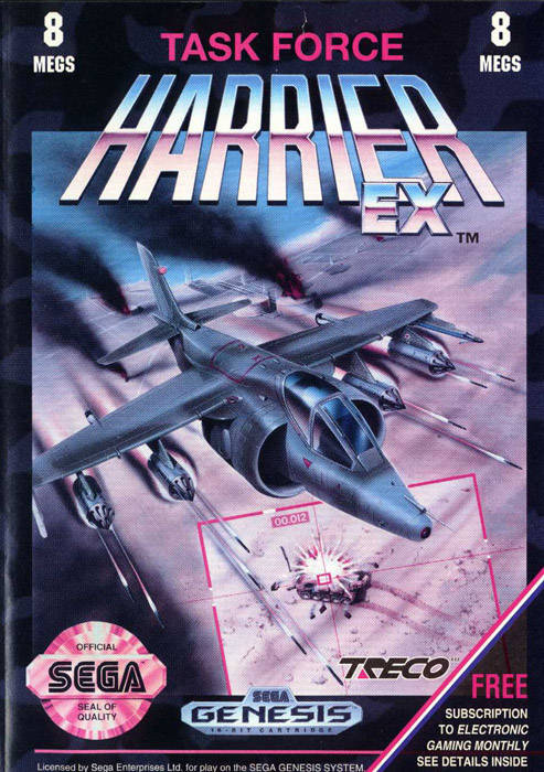 Task Force Harrier EX - (SG) SEGA Genesis [Pre-Owned] Video Games Treco