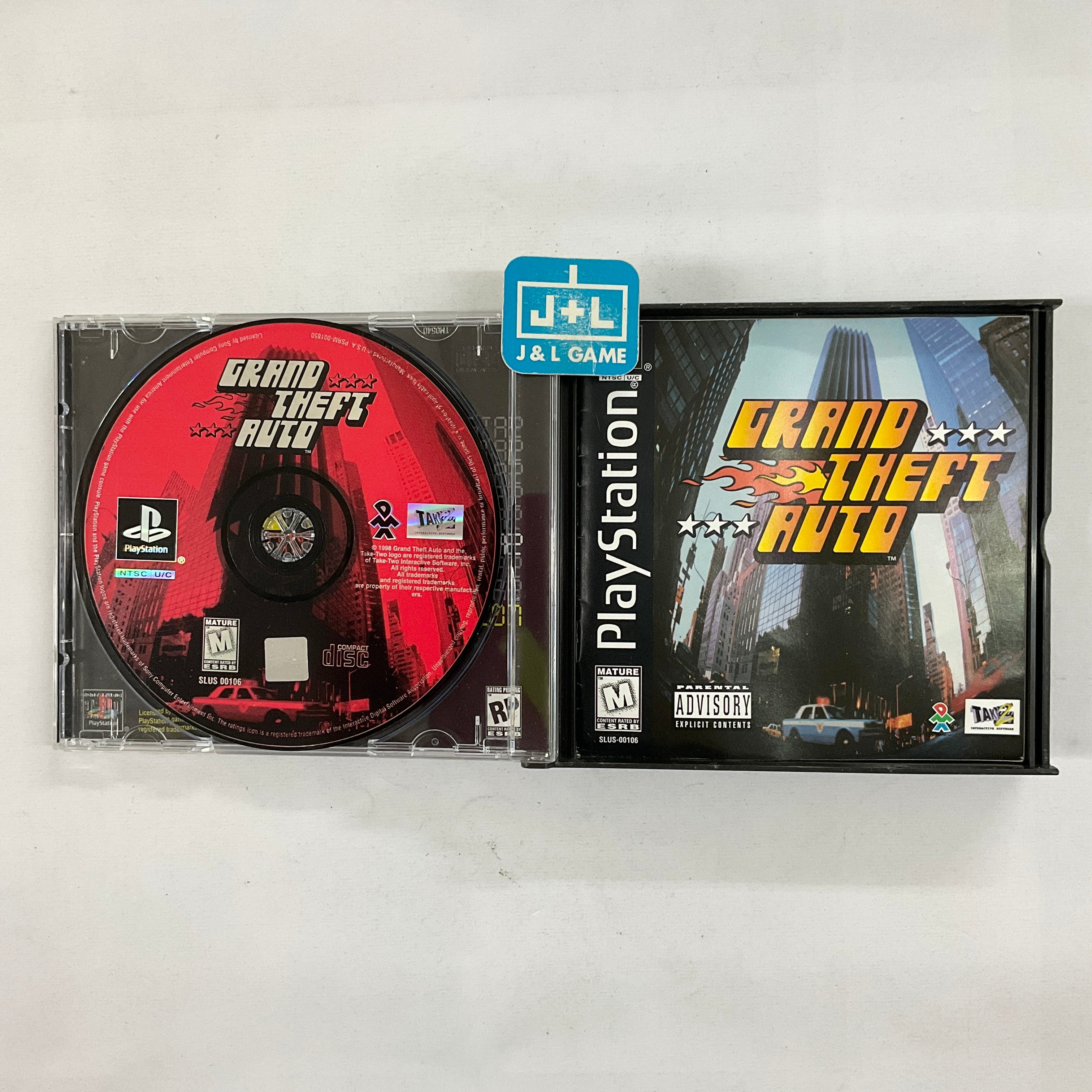 Grand Theft Auto: The Director's Cut - (PS1) PlayStation 1 [Pre-Owned] Video Games Rockstar Games   