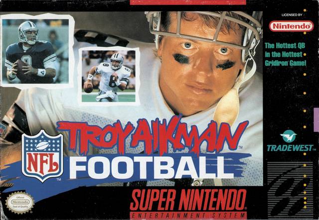 Troy Aikman NFL Football - (SNES) Super Nintendo [Pre-Owned] | J&L