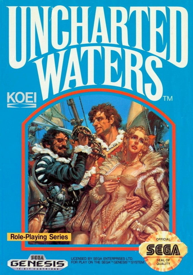 Uncharted Waters - (SG) SEGA Genesis [Pre-Owned] Video Games SEGA