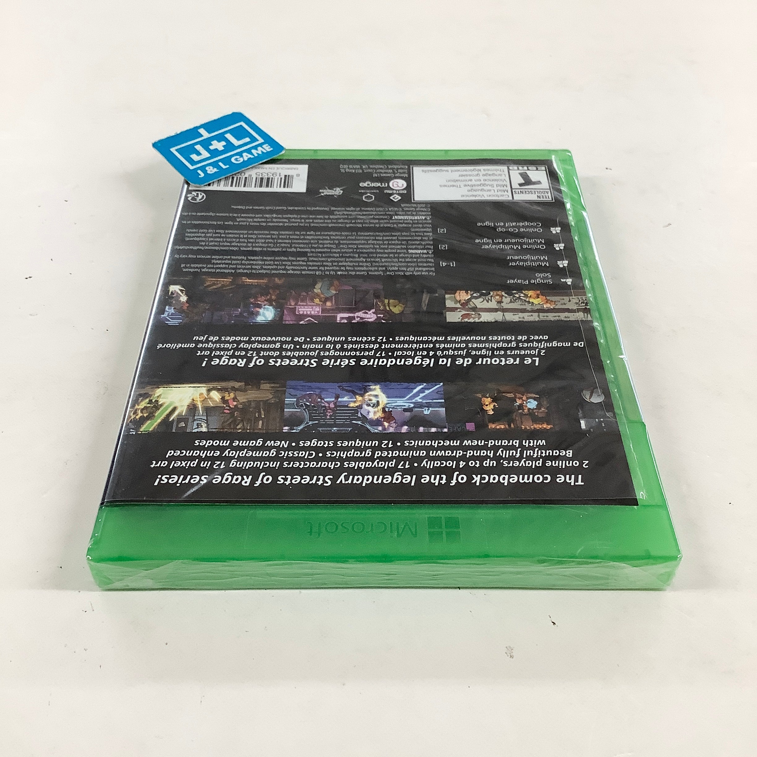 Streets of Rage 4 (With Artbook and Keyring) - (XB1) Xbox One Video Games Merge Games