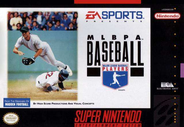 MLBPA Baseball - (SNES) Super Nintendo [Pre-Owned] Video Games EA Sports   