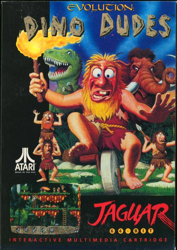 Evolution: Dino Dudes - Atari Jaguar [Pre-Owned] Video Games Atari   