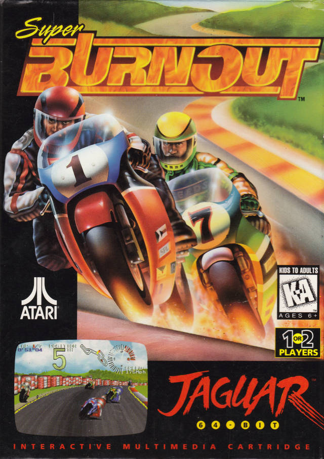 Super Burnout - (AJ) Atari Jaguar (Pre-Owned) Video Games Atari