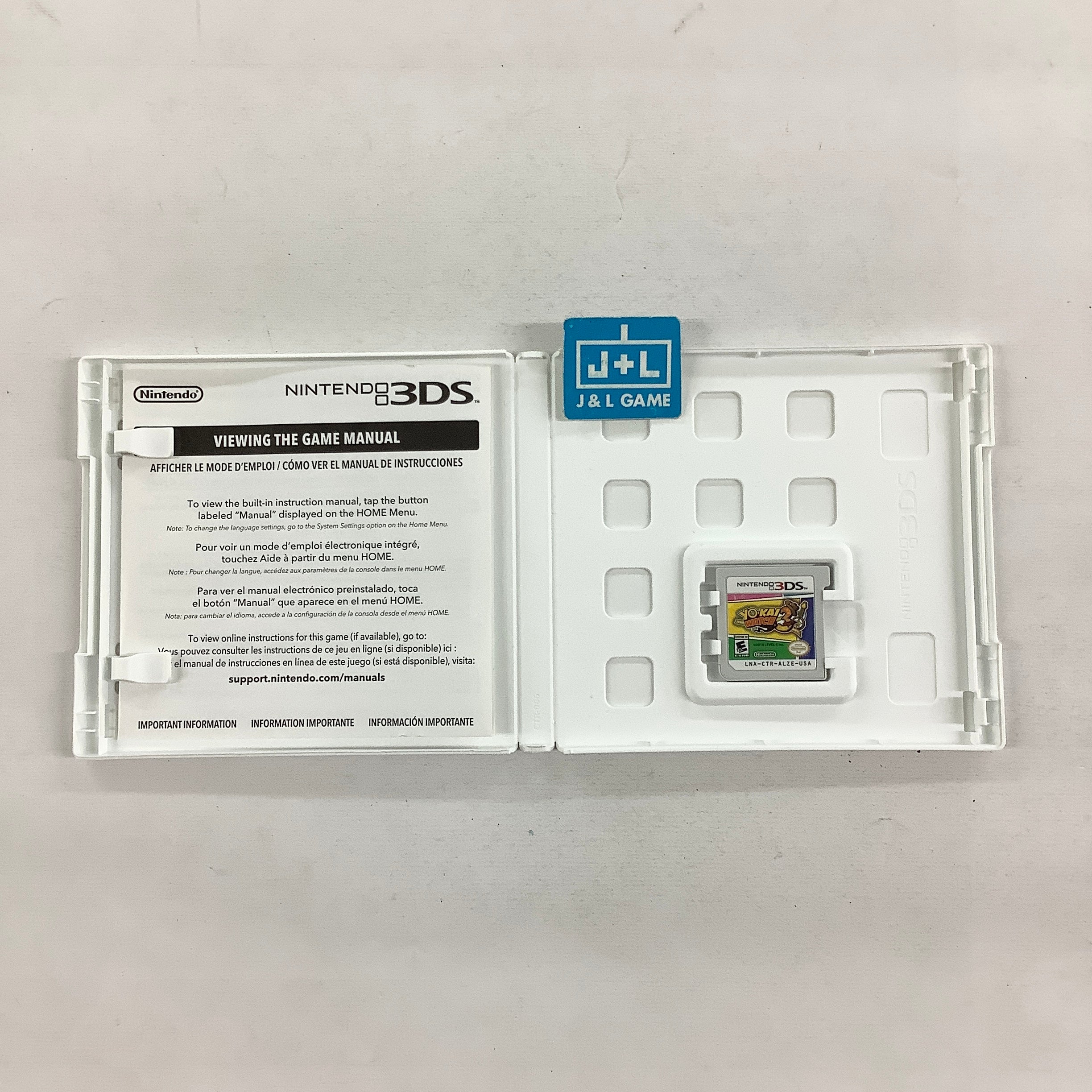 YO-KAI WATCH 3 - Nintendo 3DS [Pre-Owned] Video Games Nintendo