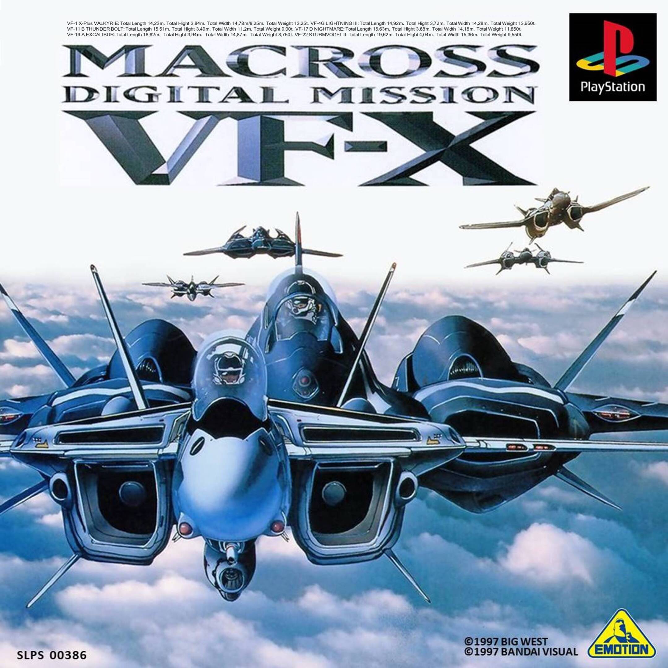 Macross Digital Mission VF-X - (PS1) PlayStation 1 [Pre-Owned Macross Digital Mission VF-X - (PS1) PlayStation 1 [Pre-Owned