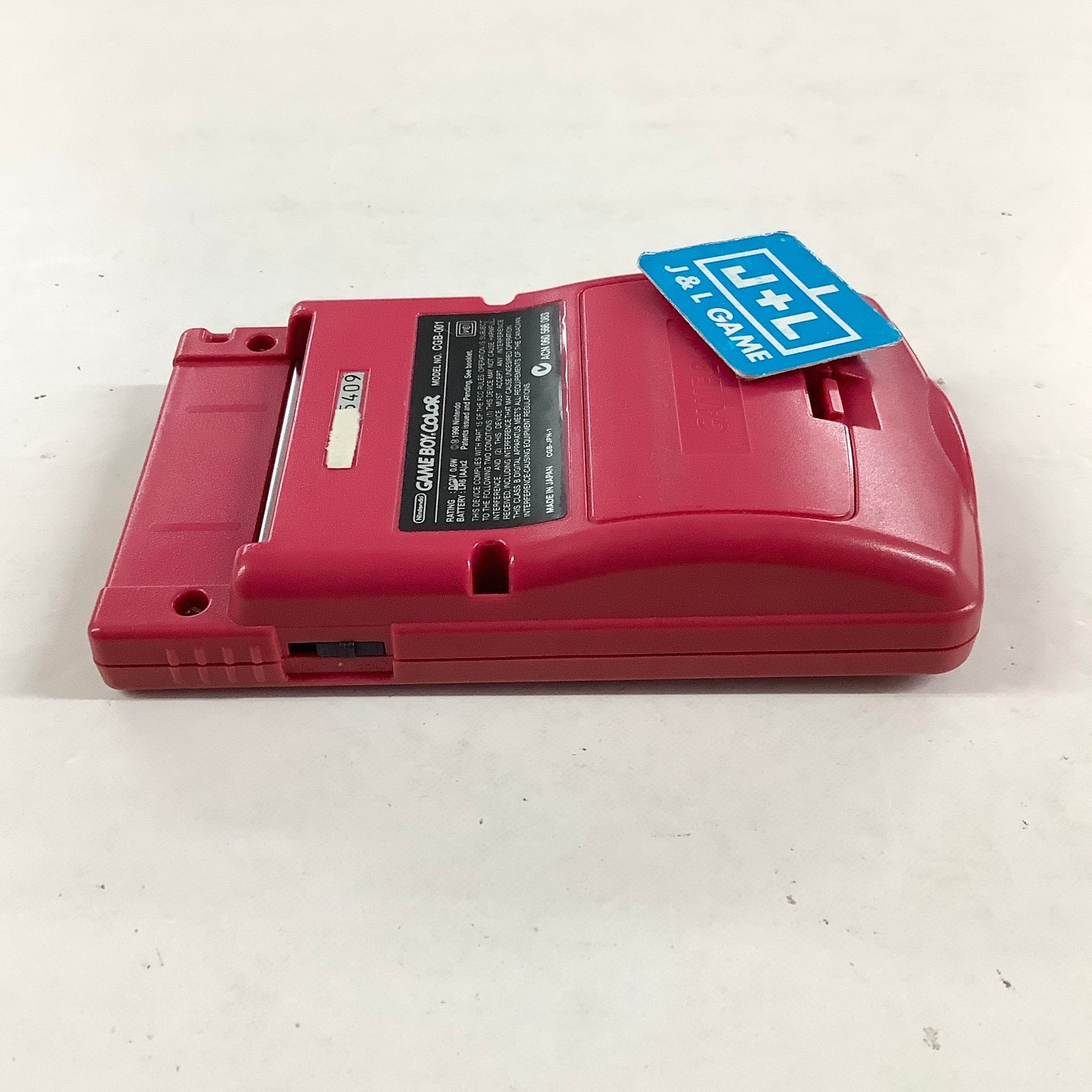 Nintendo Game Boy Color Console (Berry with Backlight) - (GBC) Game Boy Color [Pre-Owned]