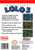 Adventures of Lolo 3 - (NES) Nintendo Entertainment System [Pre-Owned] Video Games HAL Labs   