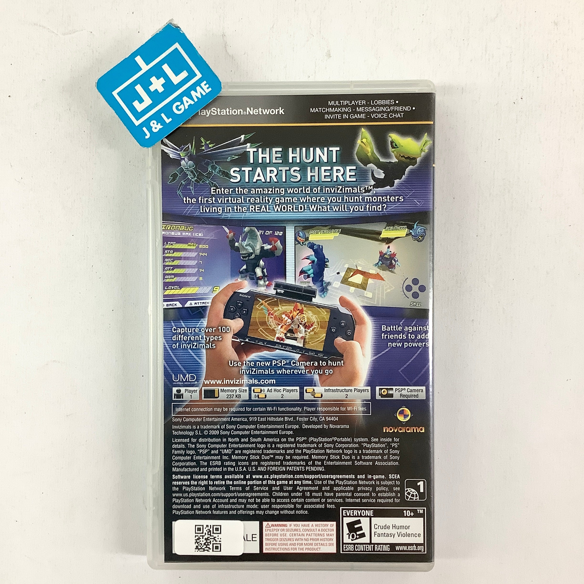 Invizimals - Sony PSP [Pre-Owned] Video Games Sony