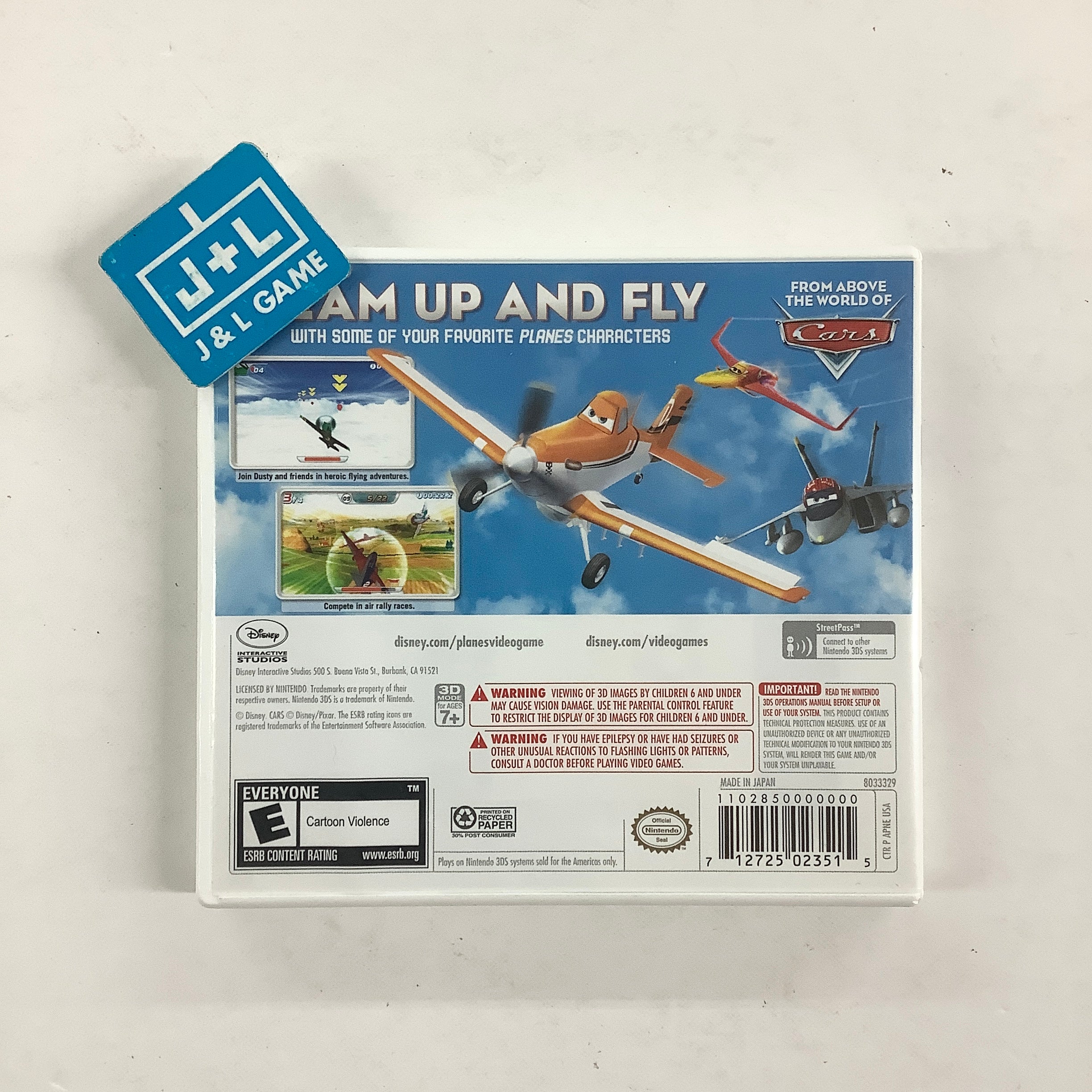 Disney Planes - Nintendo 3DS [Pre-Owned] Video Games Disney Interactive Studios