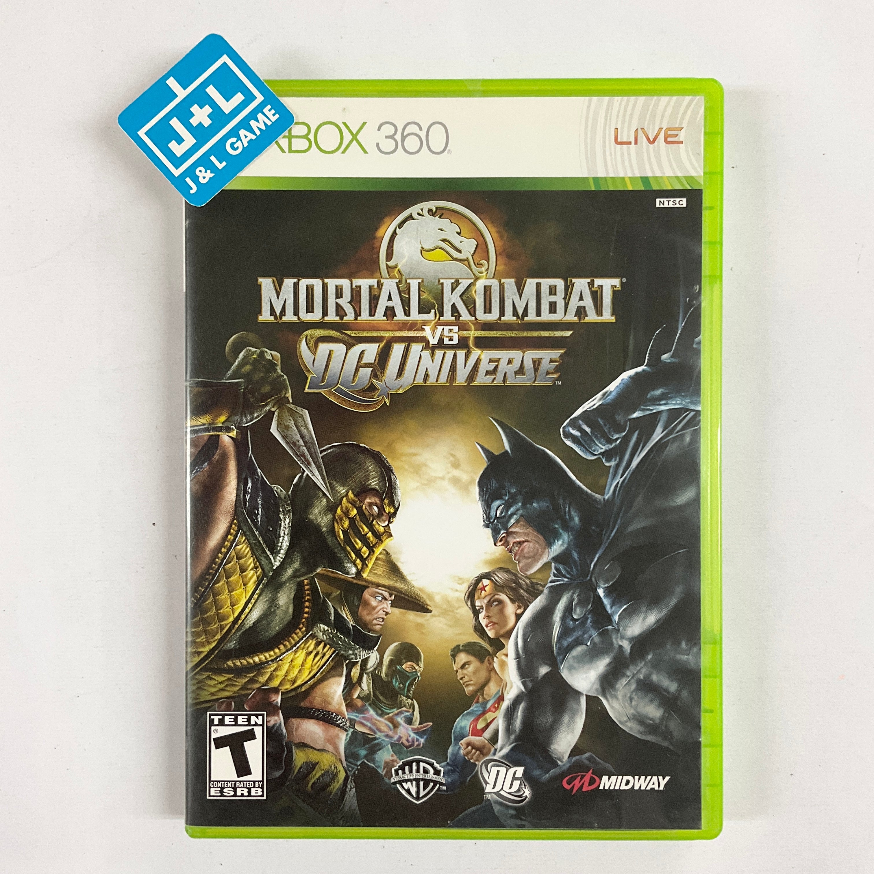 Mortal Kombat vs. DC Universe - Xbox 360 [Pre-Owned] Video Games Midway   