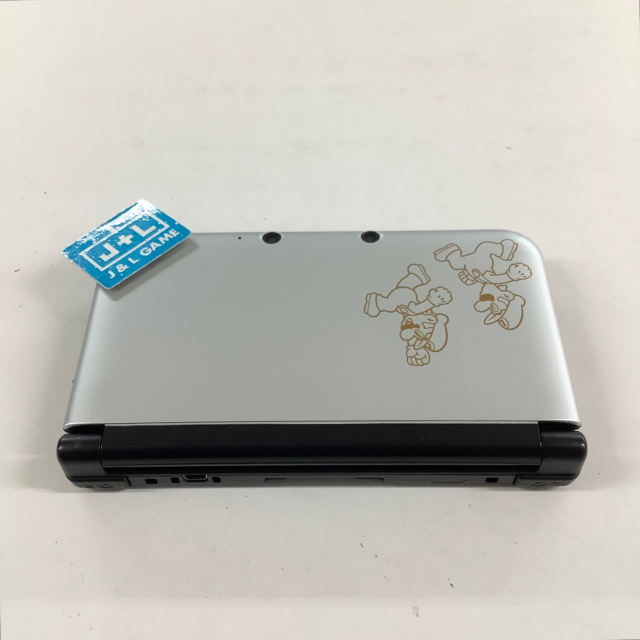 Nintendo 3DS XL Console (Mario & Luigi Silver) - Nintendo 3DS [Pre-Owned] Consoles Nintendo