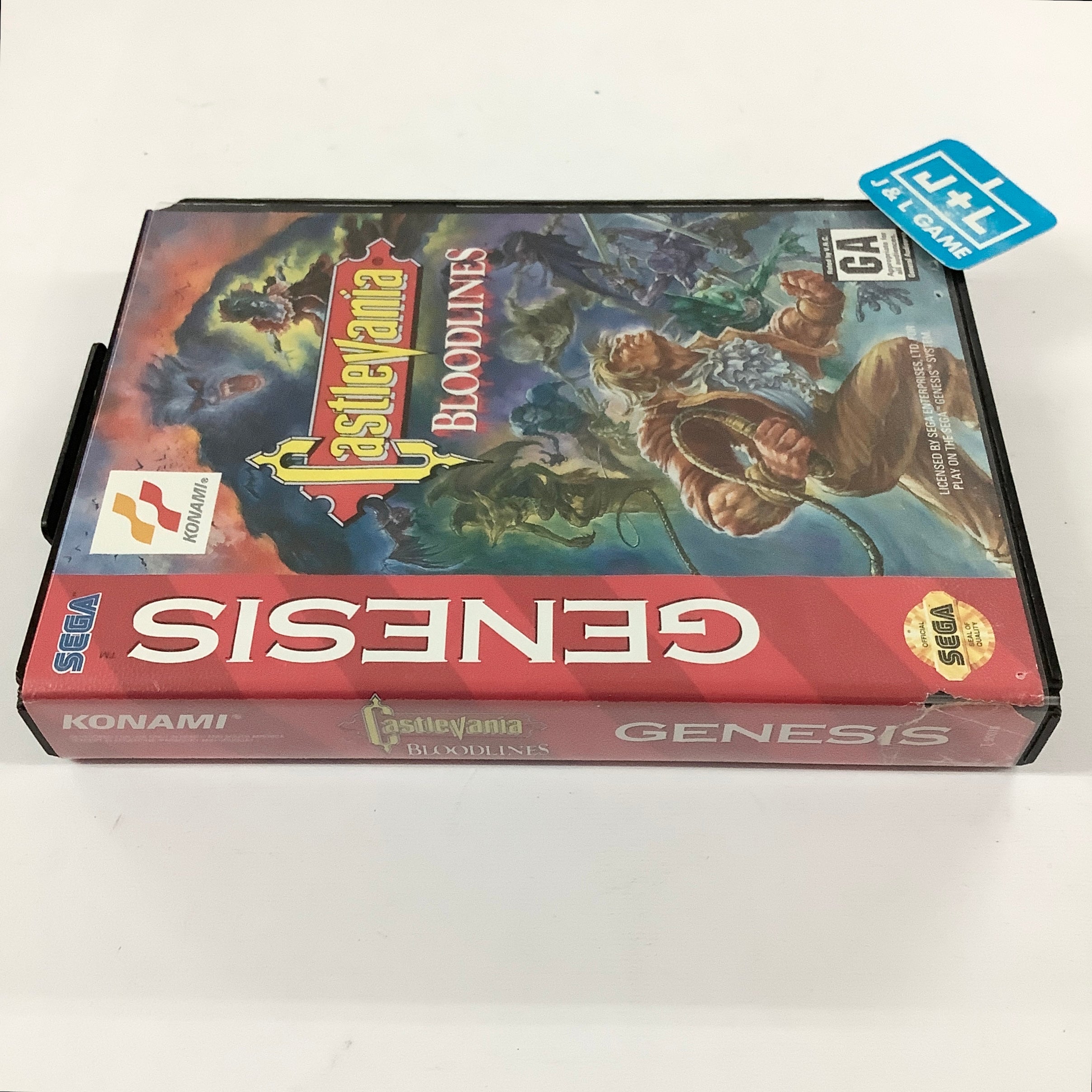 Castlevania: Bloodlines - (SG) SEGA Genesis  [Pre-Owned] Video Games Konami   