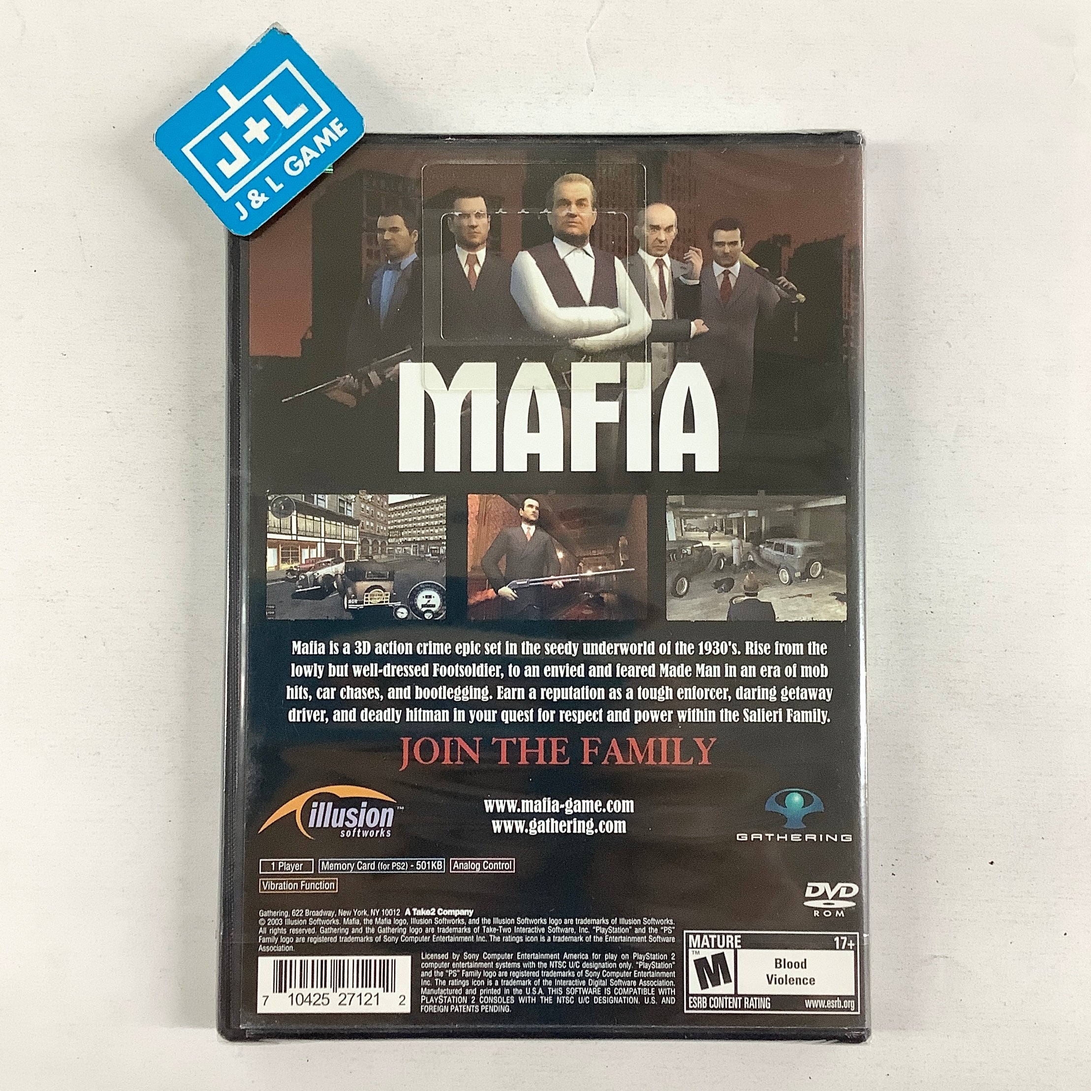 Mafia - (PS2) PlayStation 2 Video Games Gathering
