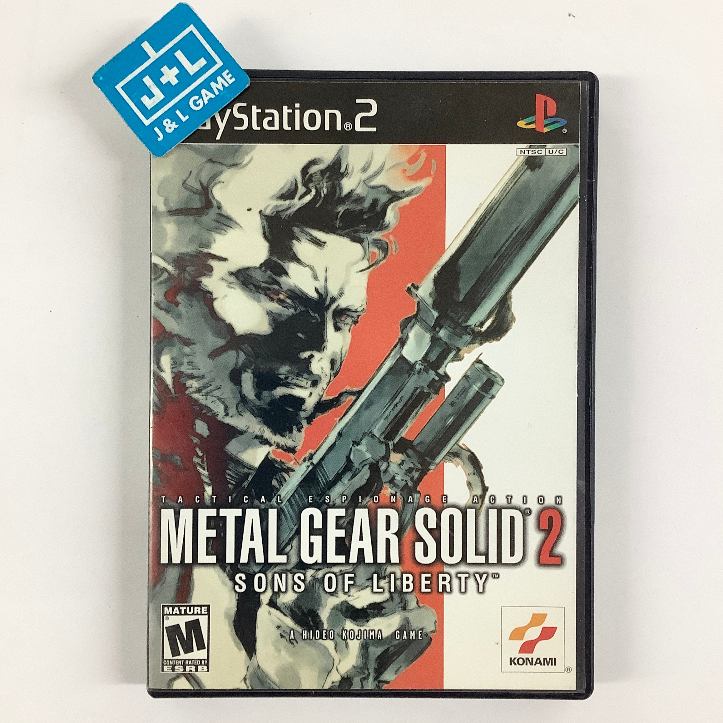 Metal Gear Solid 2: Sons of Liberty - (PS2) PlayStation 2 [Pre-Owned] Video Games Konami