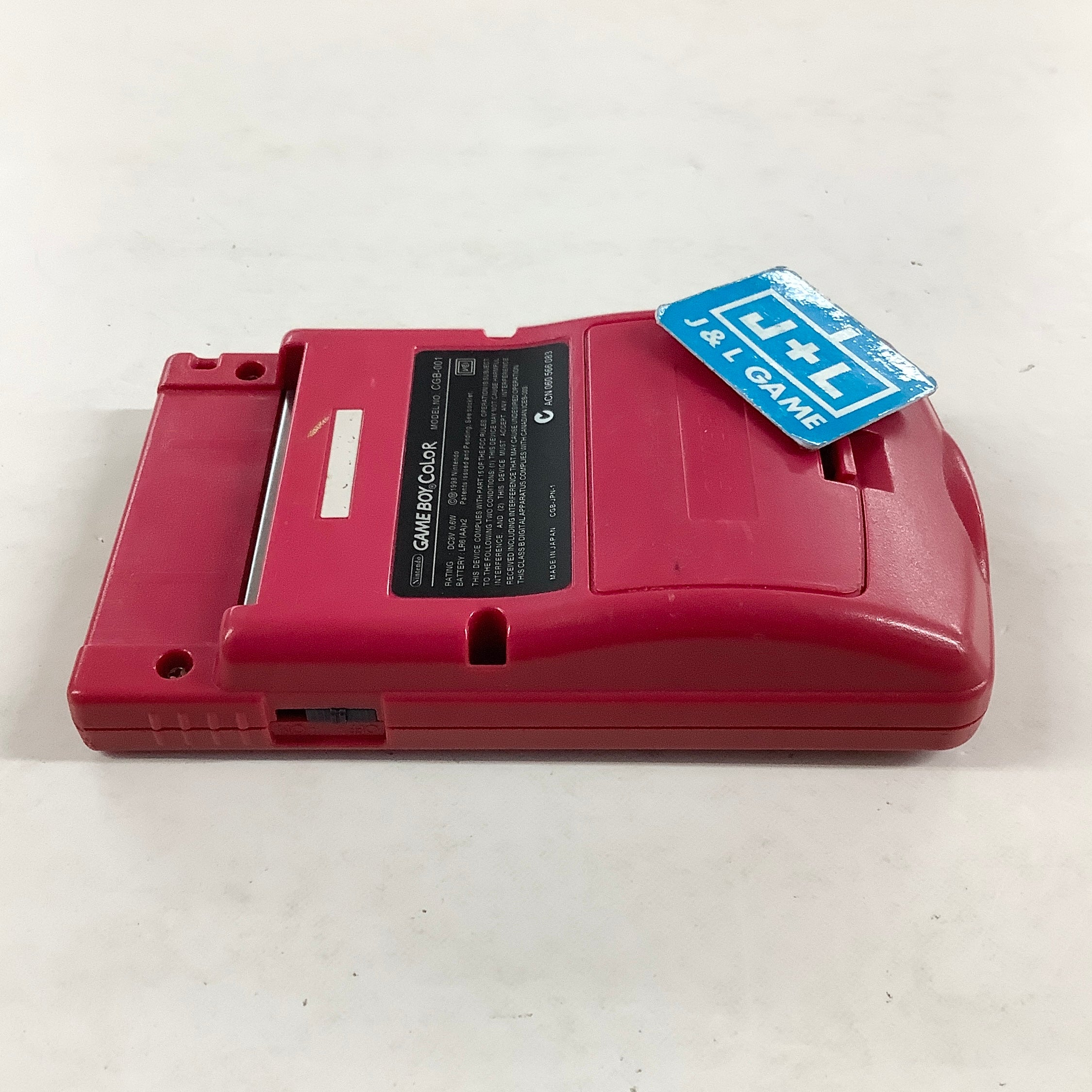 Nintendo Game Boy Color Console (Berry with Backlight) - (GBC) Game Boy Color [Pre-Owned] Consoles Nintendo