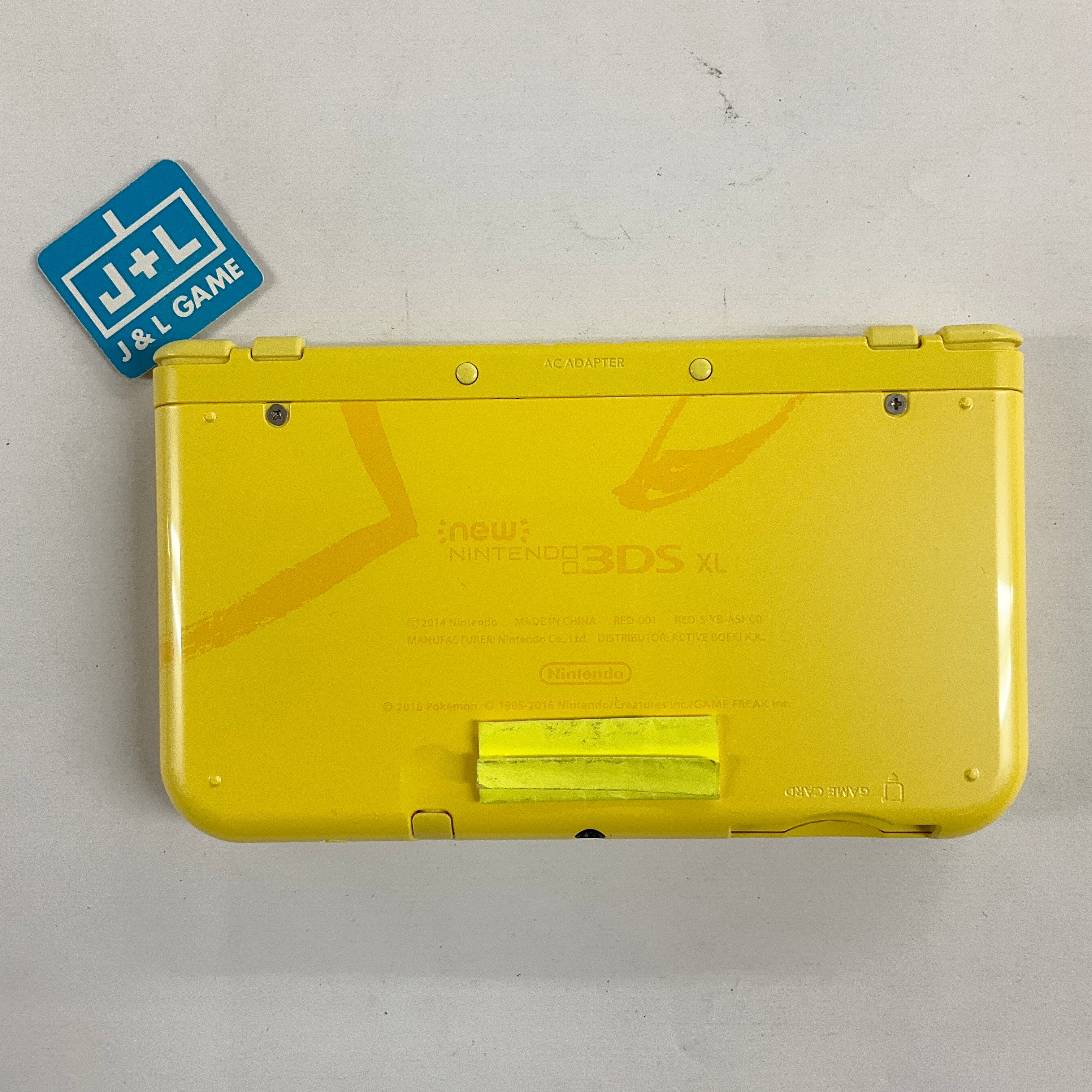 New Nintendo 3DS XL Console (Pikachu Yellow Edition) - Nintendo 3DS [Pre-Owned] Consoles Nintendo   