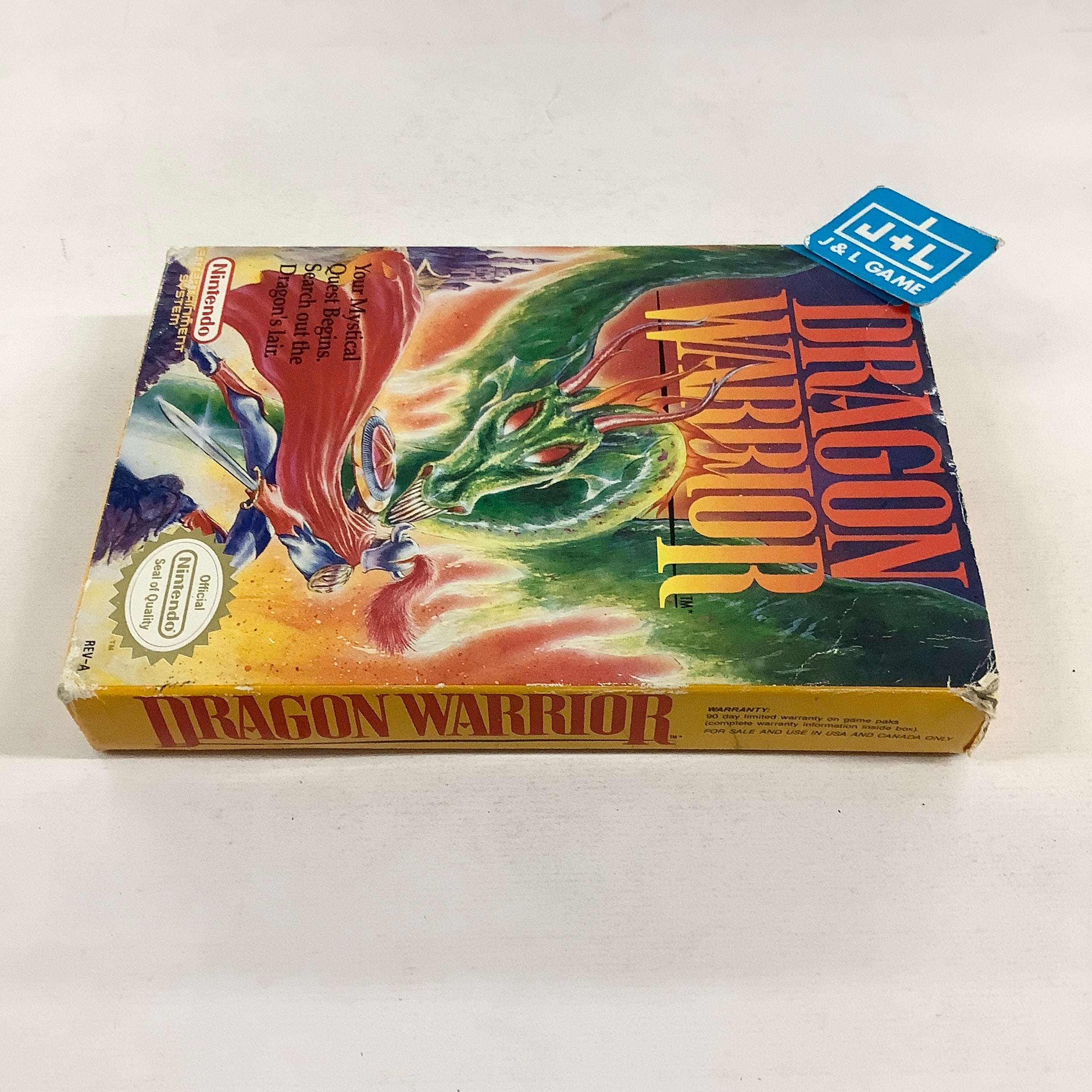 Dragon Warrior - (NES) Nintendo Entertainment System [Pre-Owned] Video Games Nintendo