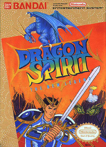Dragon Spirit: The New Legend - (NES) Nintendo Entertainment System [Pre-Owned] Video Games Bandai   