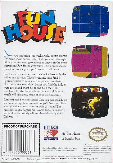 Fun House - (NES) Nintendo Entertainment System [Pre-Owned] Video Games Hi-Tech   
