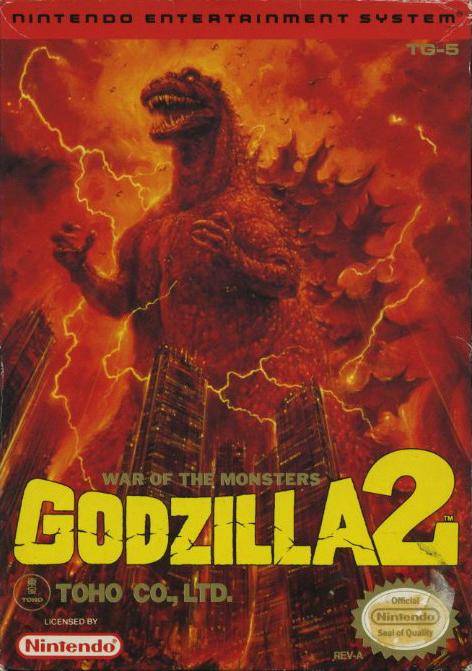Godzilla 2: War of the Monsters - (NES) Nintendo Entertainment System  [Pre-Owned] Video Games Toho   