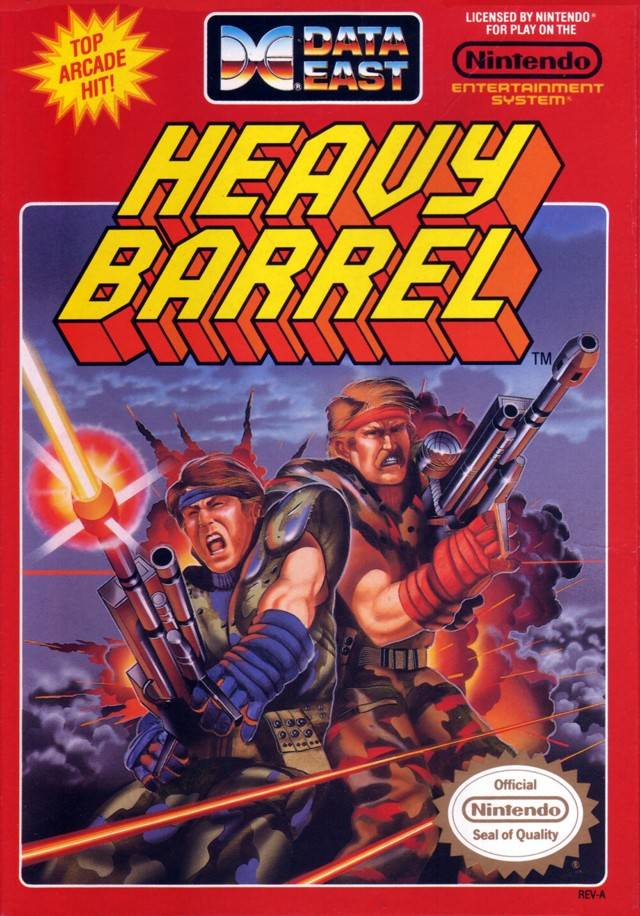 Heavy Barrel - (NES) Nintendo Entertainment System [Pre-Owned] Video Games Data East   
