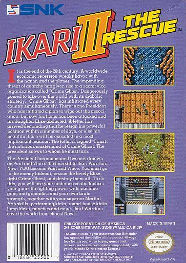 Ikari III: The Rescue - (NES) Nintendo Entertainment System [Pre-Owned] Video Games Nintendo   
