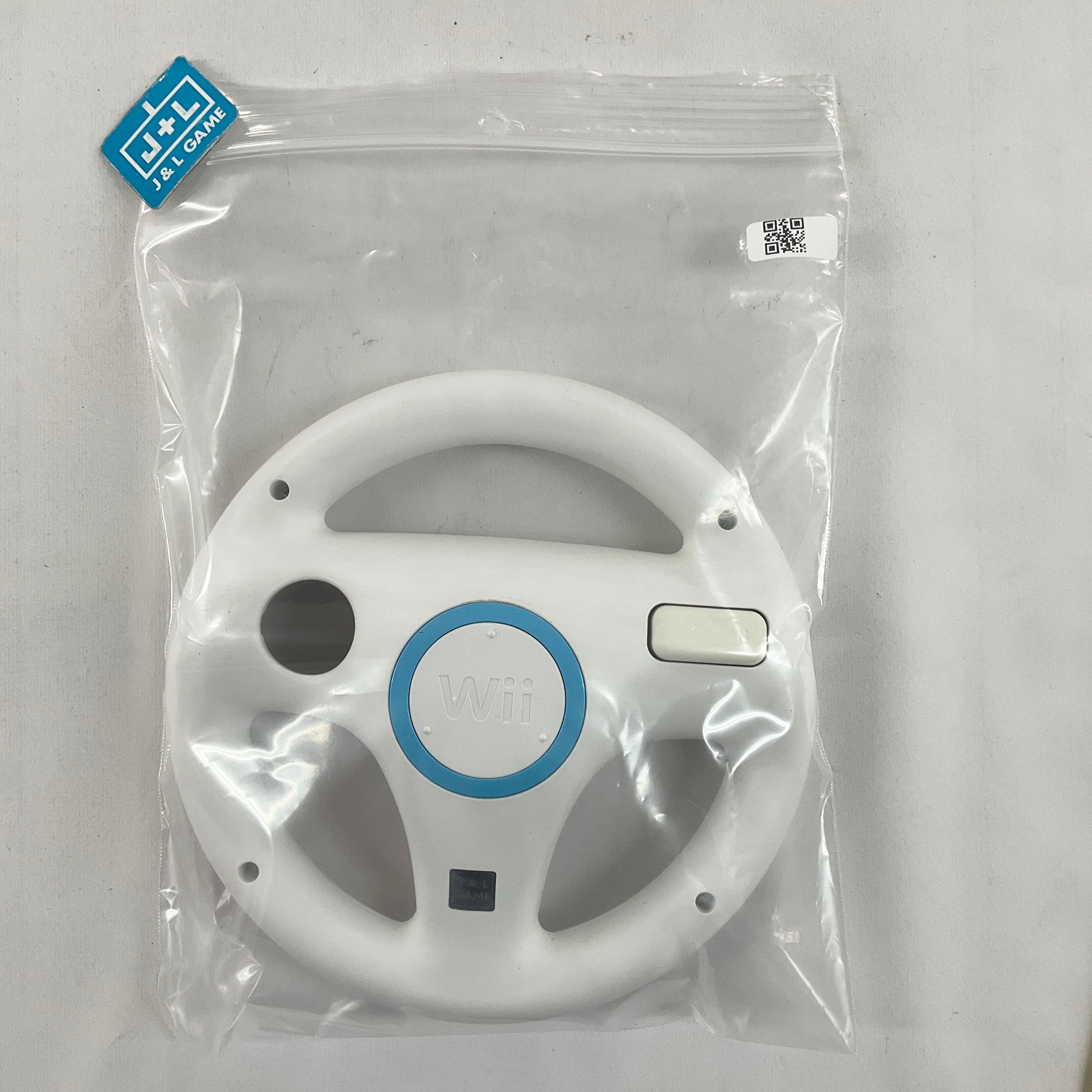 Nintendo Wii Wheel (White) - Nintendo Wii [Pre-Owned] ACCESSORIES Nintendo