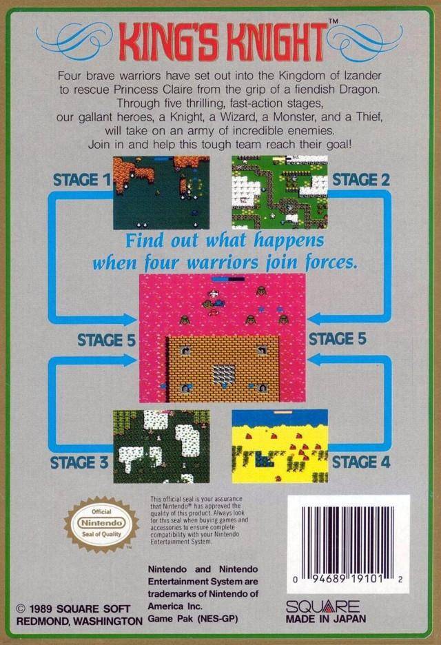 King's Knight - (NES) Nintendo Entertainment System [Pre-Owned] Video Games Nintendo   
