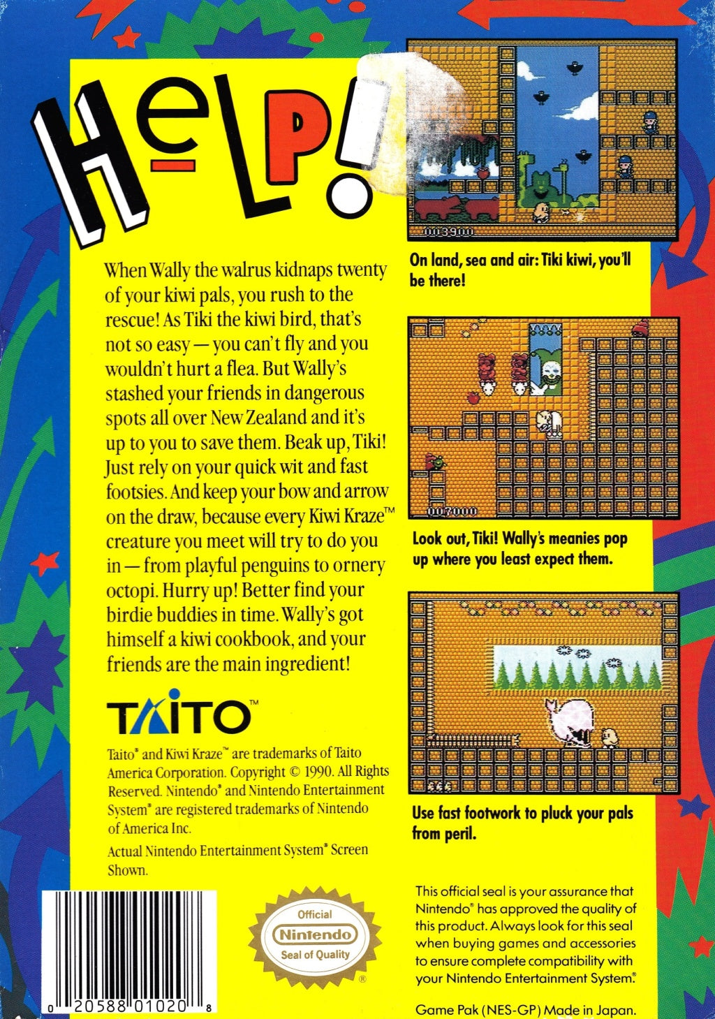 Kiwi Kraze - (NES) Nintendo Entertainment System [Pre-Owned] Video Games Nintendo   