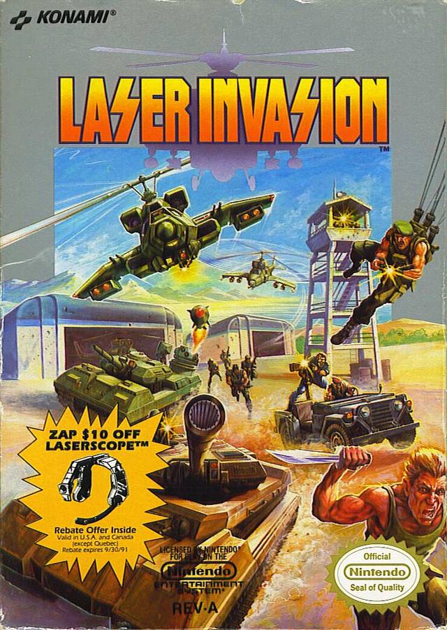 Laser Invasion - (NES) Nintendo Entertainment System [Pre-Owned] Video Games Nintendo   