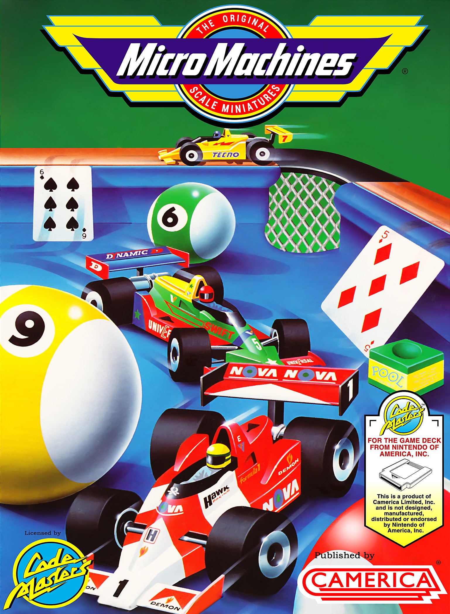 Micro Machines - (NES) Nintendo Entertainment System [Pre-Owned]