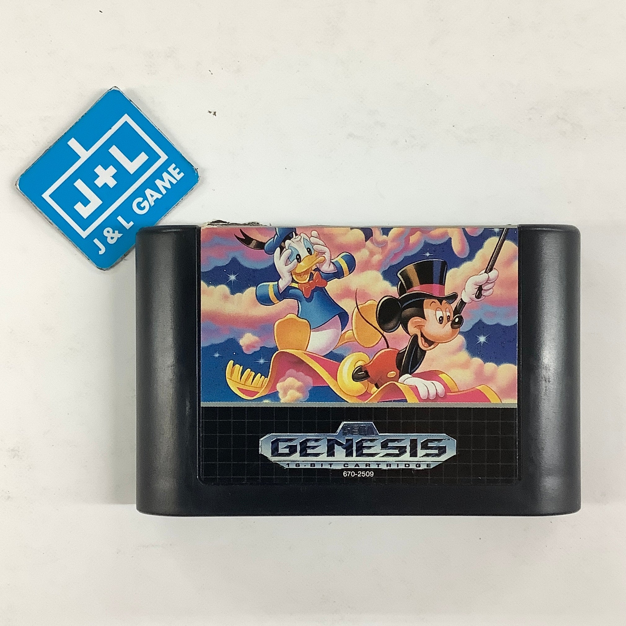 World of Illusion Starring Mickey Mouse and Donald Duck - (SG) SEGA Genesis [Pre-Owned] Video Games Sega