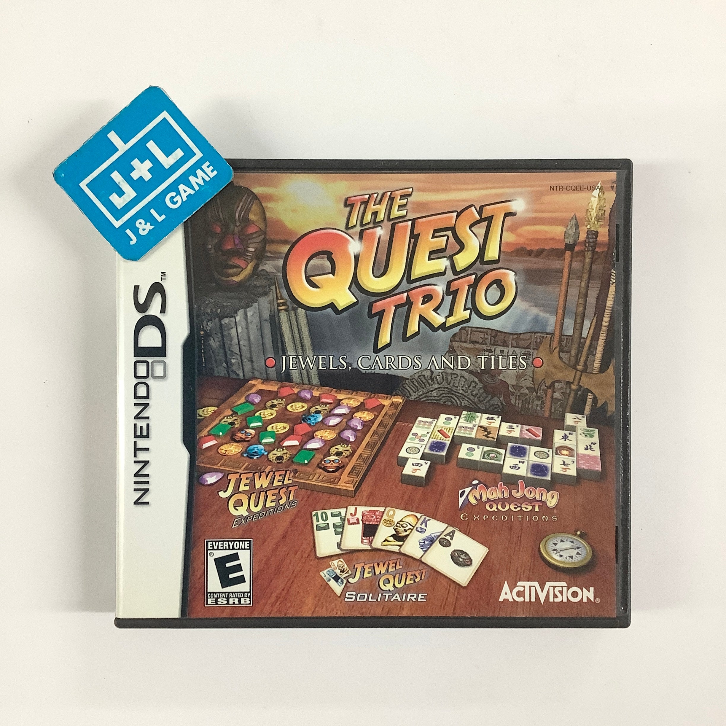 The Quest Trio: Jewels, Cards and Tiles - (NDS) Nintendo DS [Pre-Owned] Video Games Activision