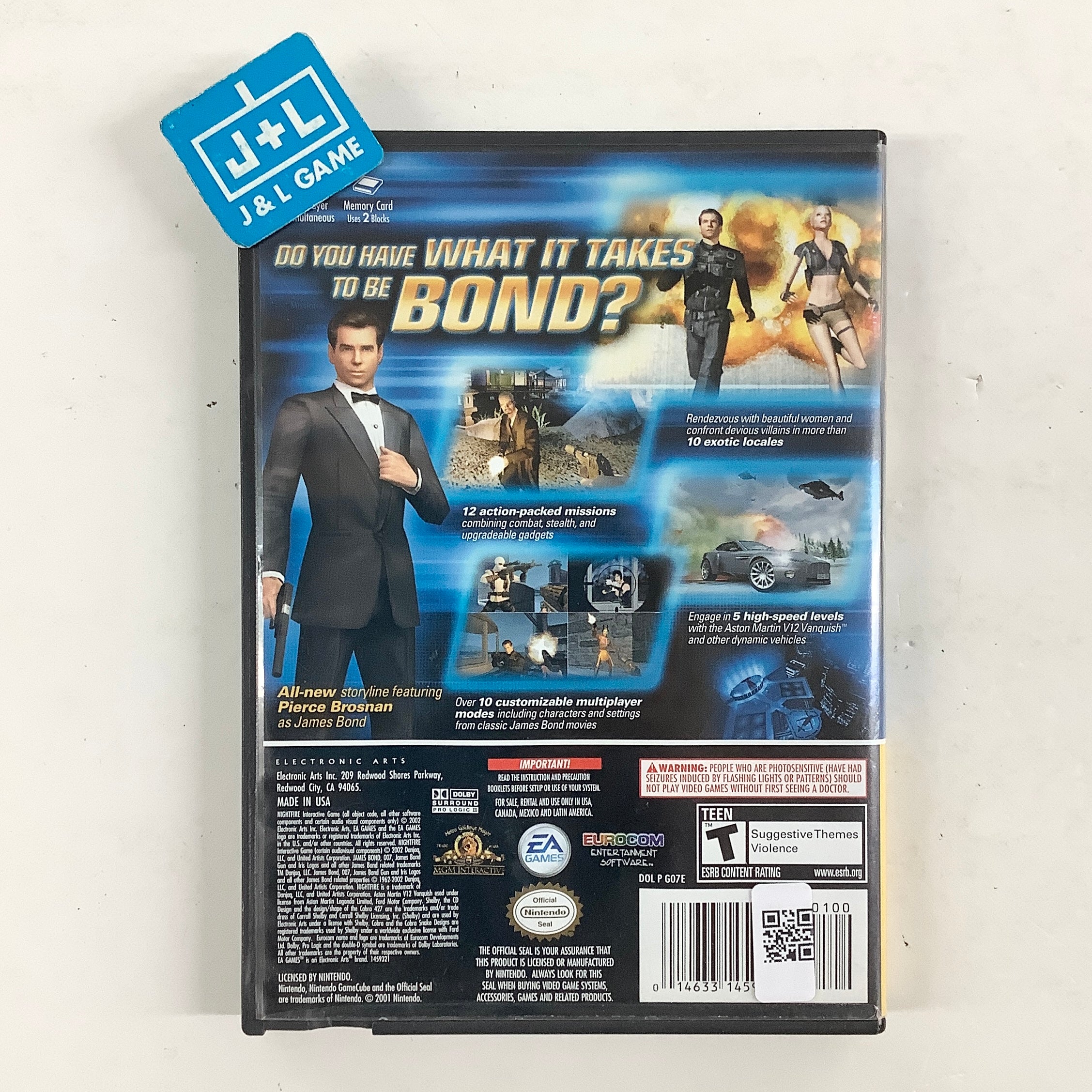 007: NightFire (Player's Choice) - (GC) GameCube [Pre-Owned] Video Games Electronic Arts