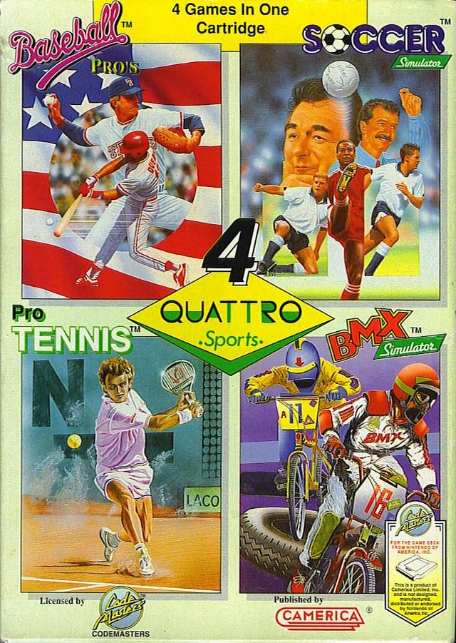 Quattro Sports - (NES) Nintendo Entertainment System [Pre-Owned]