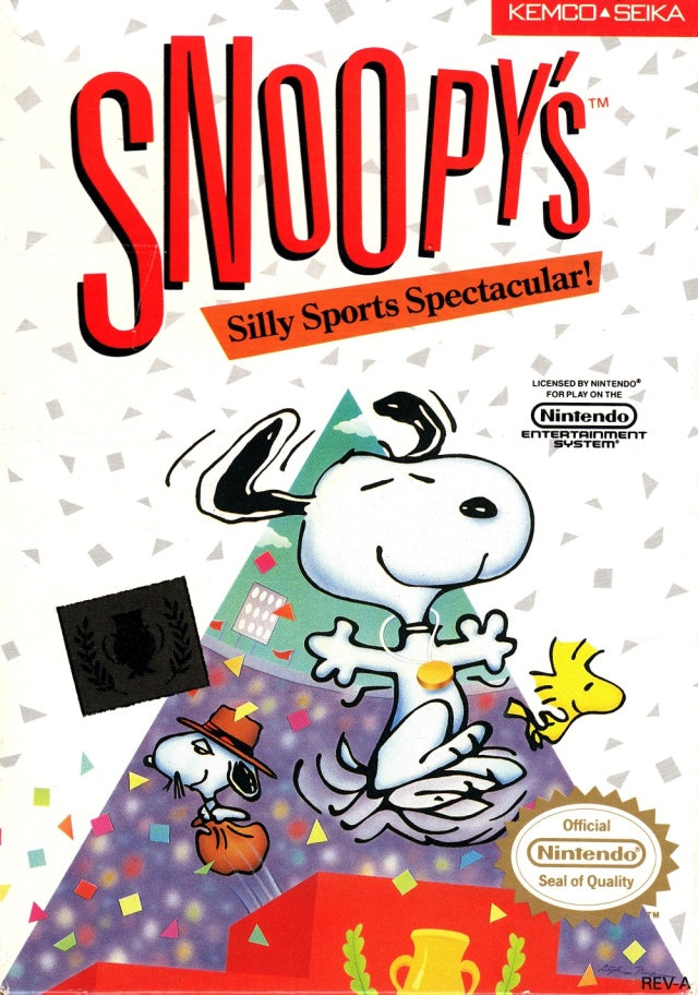 Snoopy's Silly Sports Spectacular - (NES) Nintendo Entertainment System [Pre-Owned] Video Games Kemco   