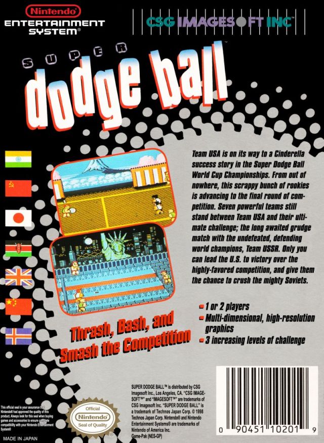 Super Dodge Ball (NES) Nintendo Entertainment System [Pre-Owned