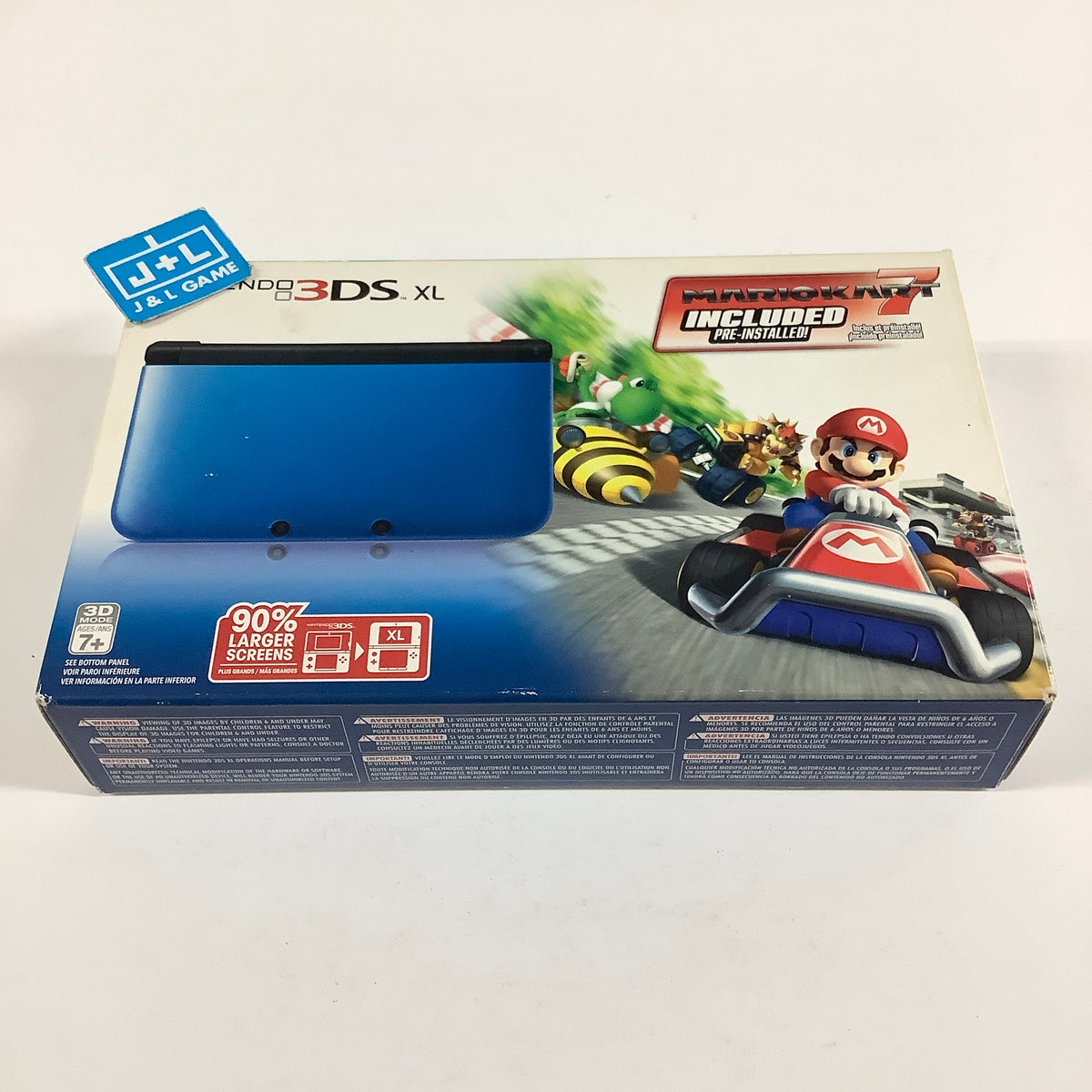 Nintendo 3DS XL Console (Blue/Black) - Nintendo 3DS (Pre-Owned) Consoles Nintendo