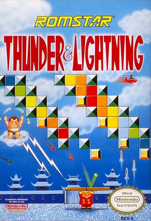 Thunder & Lightning - (NES) Nintendo Entertainment System [Pre-Owned] Video Games Romstar   