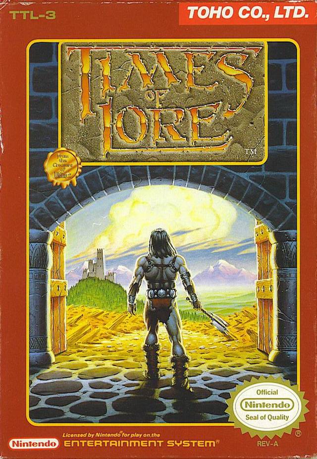 Times of Lore - (NES) Nintendo Entertainment System [Pre-Owned] Video Games Toho   