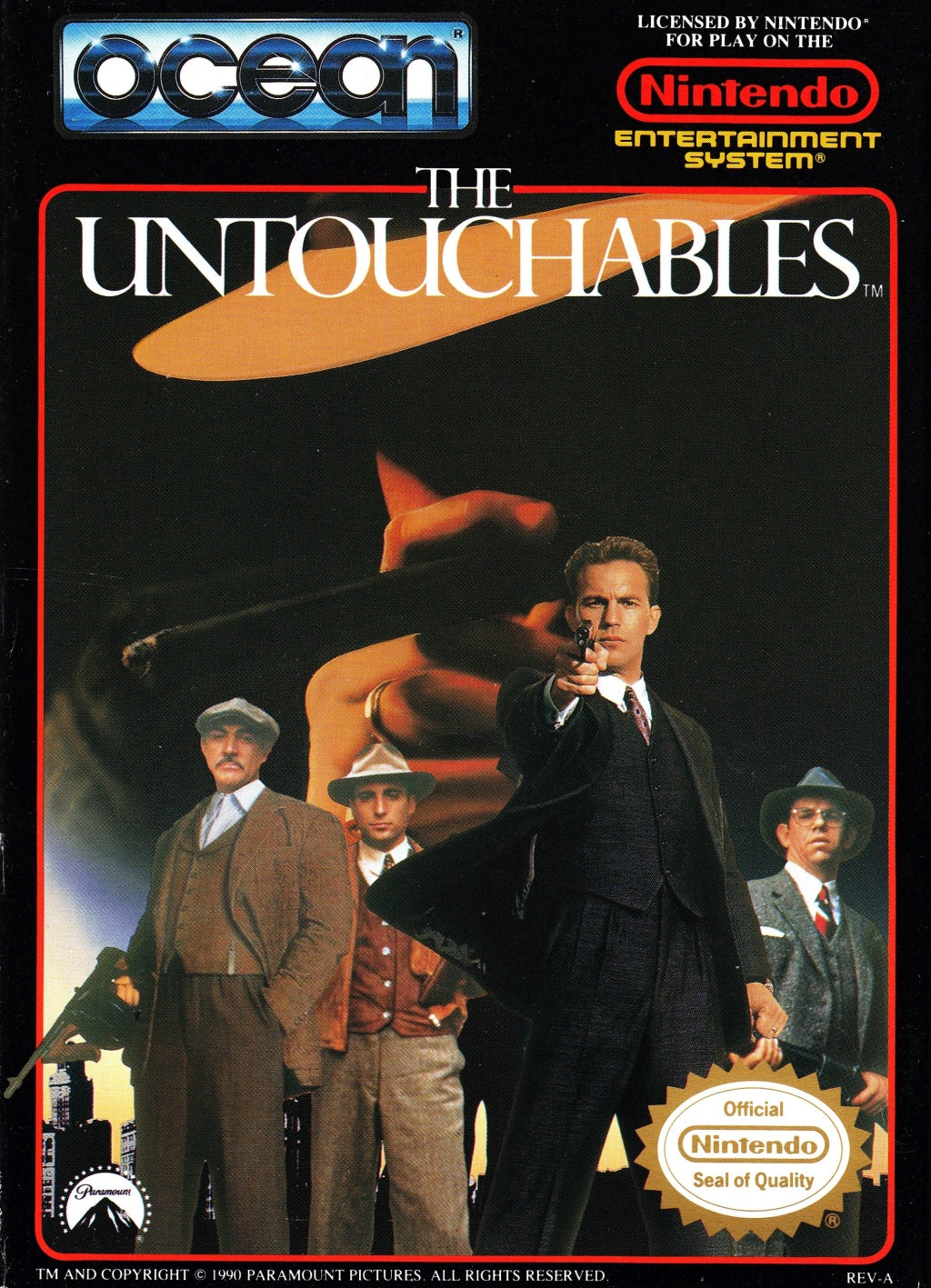 The Untouchables - (NES) Nintendo Entertainment System [Pre-Owned] Video Games Ocean   