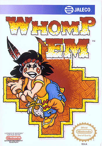 Whomp 'Em - (NES) Nintendo Entertainment System [Pre-Owned] Video Games Jaleco   