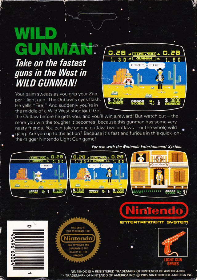 Wild Gunman - (NES) Nintendo Entertainment System [Pre-Owned] Video Games Nintendo   
