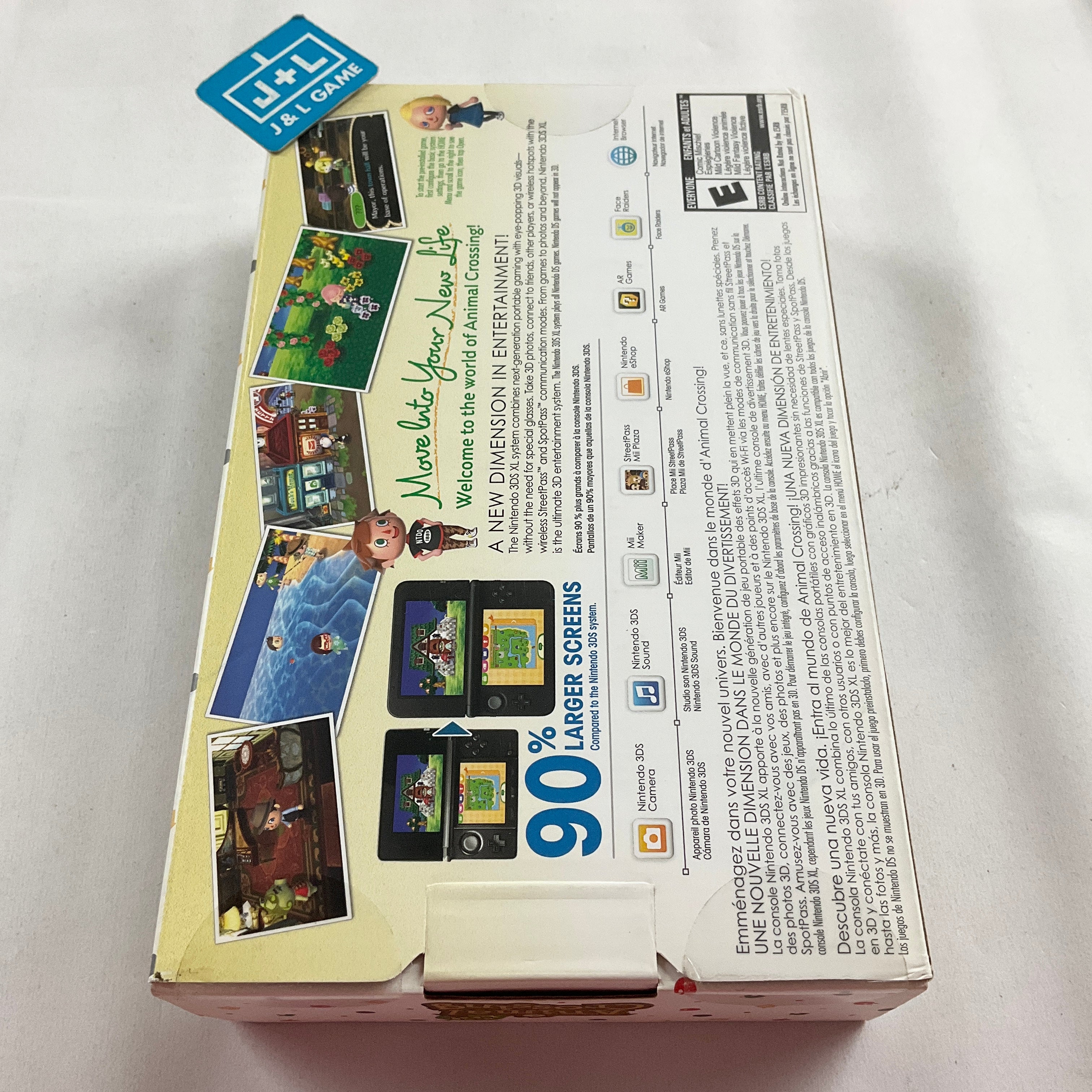 Nintendo 3DS XL Console (Animal Crossing Game Pre-Installed) - Nintendo 3DS Consoles Nintendo