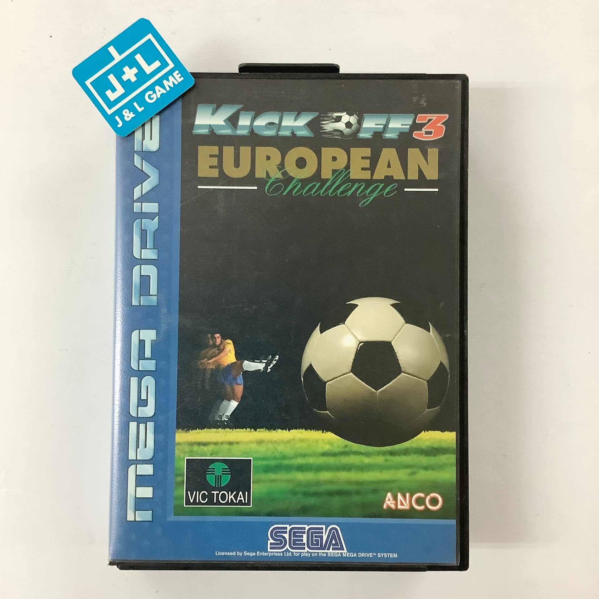 Nintendo Game Boy - Magnetic Soccer - Allemand - Complet - Bon État