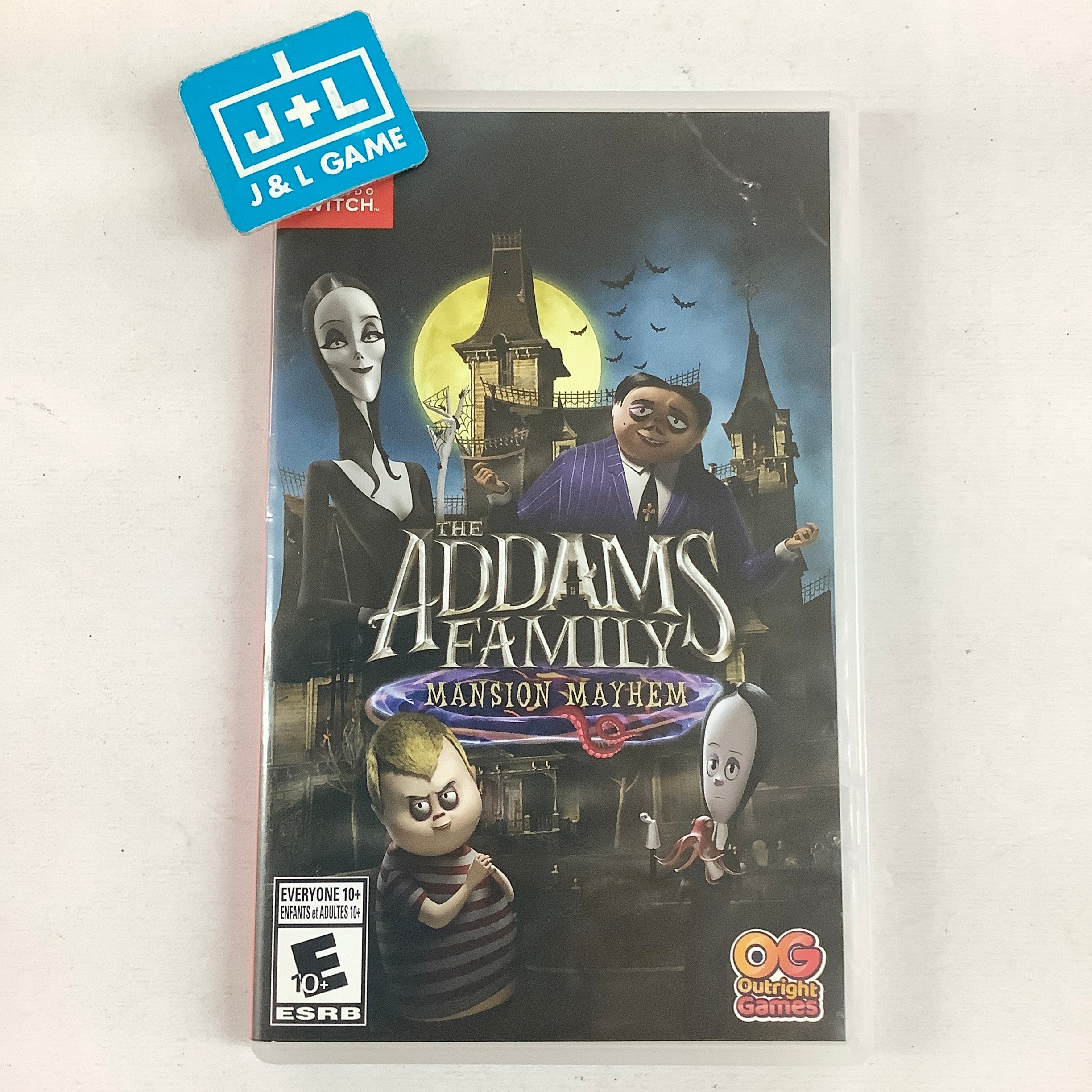 The Addams Family: Mansion Mayhem - (NSW) Nintendo Switch [Pre-Owned] Video Games Outright Games