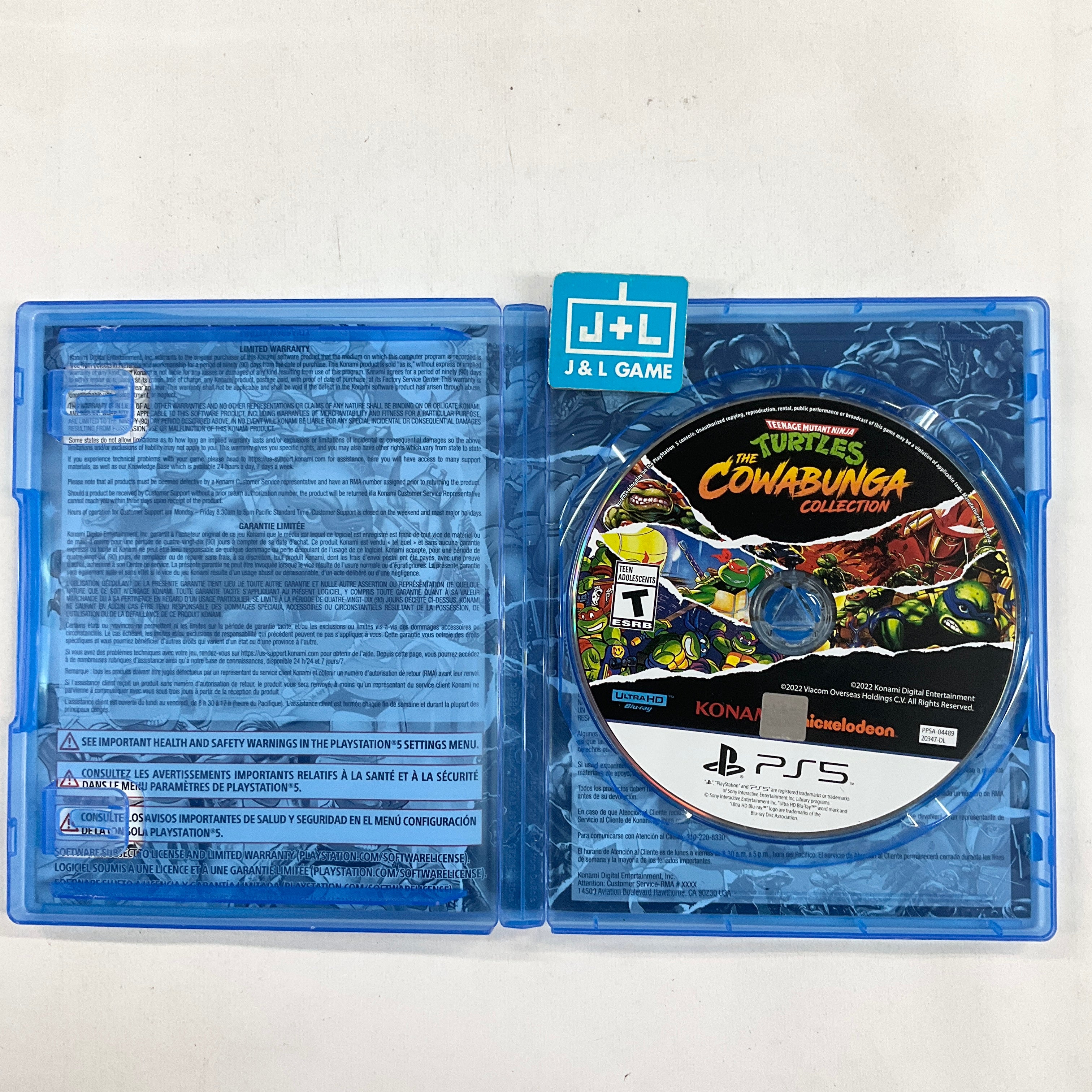 Teenage Mutant Ninja Turtles: The Cowabunga Collection - (PS5) PlayStation 5 [Pre-Owned] Video Games Konami