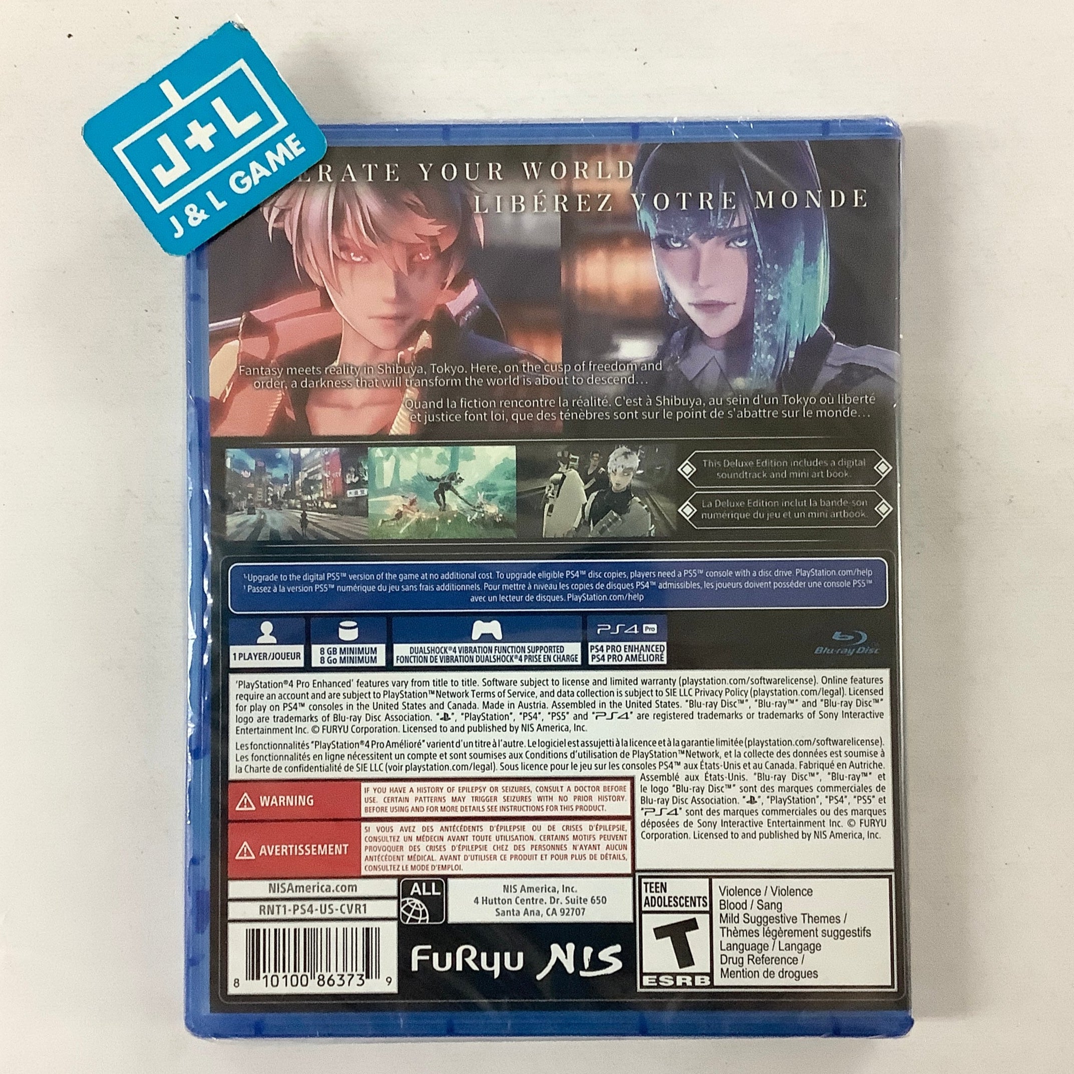REYNATIS: Deluxe Edition - (PS4) PlayStation 4 Video Games NIS America